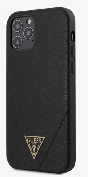 Guess - IPhone 12/12pro - backcase - zwart