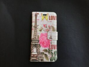 iPhone 7+/8+ - Bookcase - ijfeltoren / Parijs  IPhone 7+ / iPhone 8+